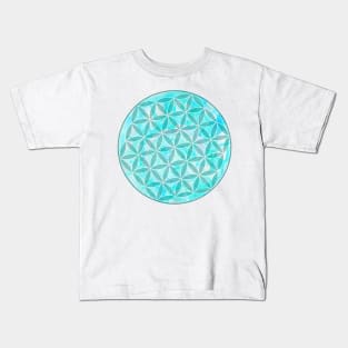 Flower of Life Sacred Geometry Kids T-Shirt